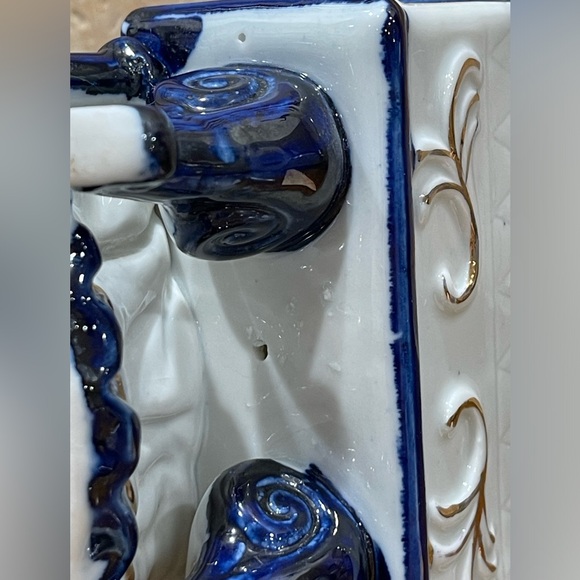 Vintage Porcelain Victorian Lady Playing
Piano Figurine - Picture 13 of 13